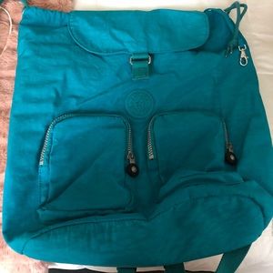 Kipling Turquoise Backpack
